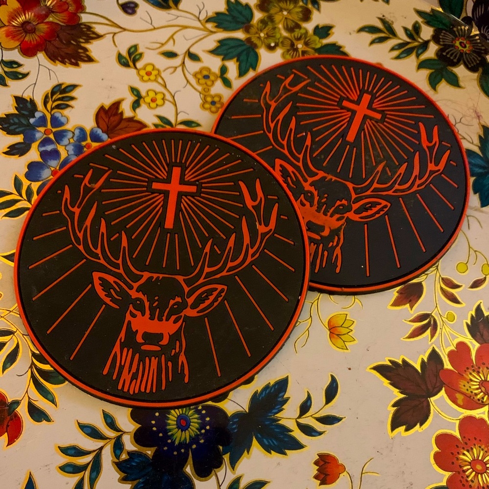 🚙📦💨
• x4 Jäegermeister Coasters - Promo N/A in Stores